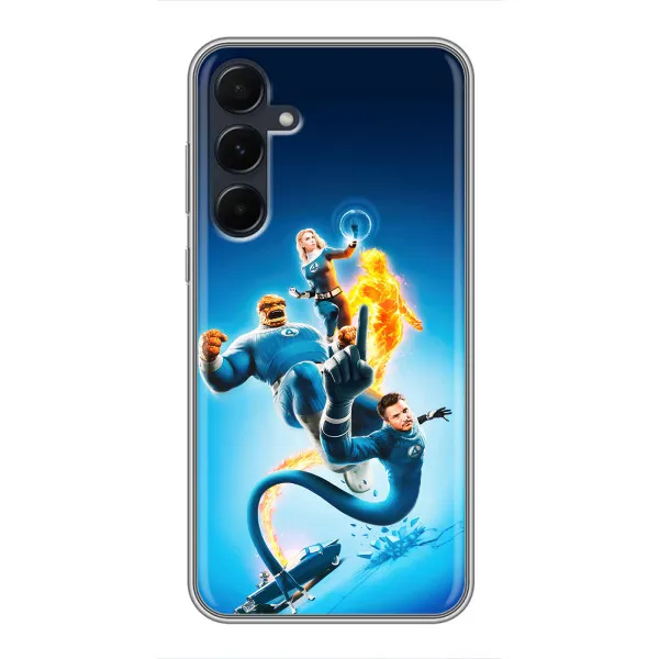 Чехол с принтом «Герои Фантастическая Четверка» для Samsung Galaxy A55