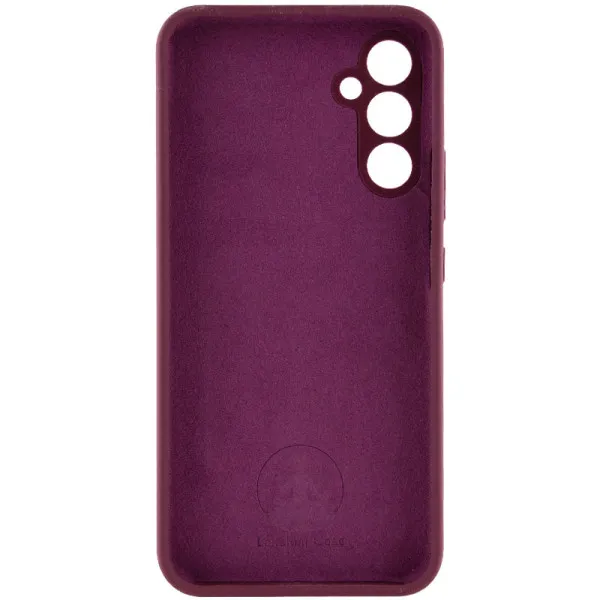 Чехол Silicone Cover Lakshmi Full Camera (AAA) для Samsung Galaxy A56 5G — Бордовый — фото 3