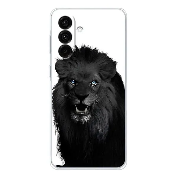 Чехол с принтом «Черный ЛЕВ» для Samsung Galaxy A56 5G