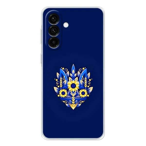 Чехол с принтом «Цветочный Герб» для Samsung Galaxy A56 5G Чехол с принтом «Цветочный Герб» для Samsung Galaxy A56 5G