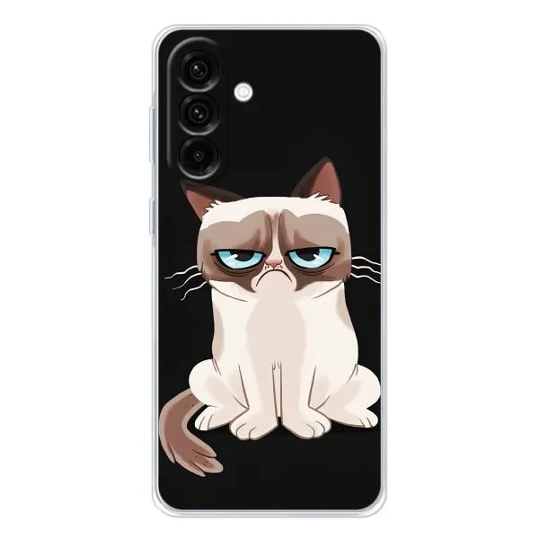 Чехол с принтом «Грустный кот» для Samsung Galaxy A56 5G