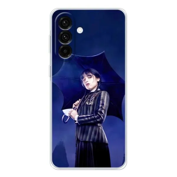 Чехол с принтом «Уэнздей с зонтом» для Samsung Galaxy A56 5G