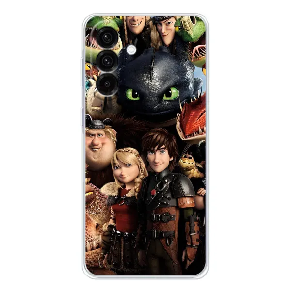 Чехол с принтом «Персонажи дракона» для Samsung Galaxy A56 5G Чехол с принтом «Персонажи дракона» для Samsung Galaxy A56 5G