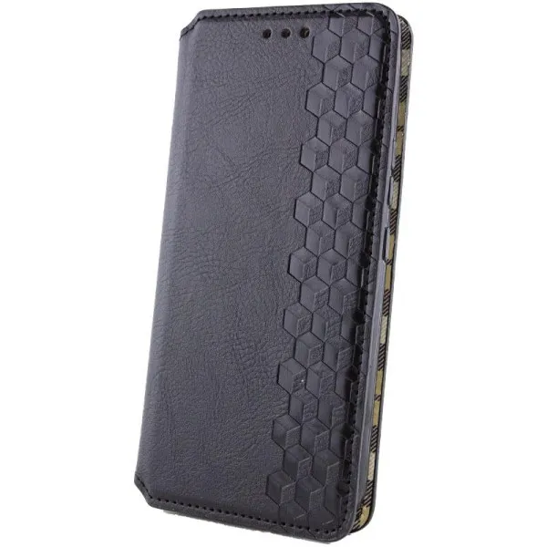 Кожаный чехол-книжка GETMAN Cubic (PU) для Samsung Galaxy A57 5G — Черный — фото 5