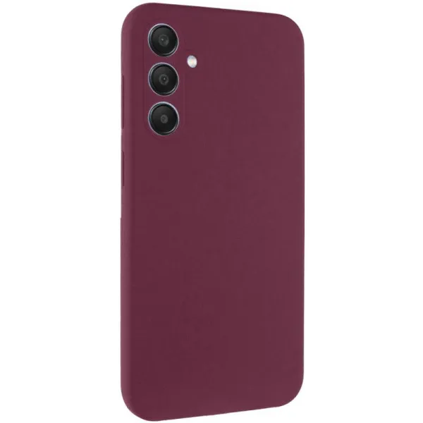Чехол Silicone Cover Ummi Lakshmi Full Camera (AA) для Samsung Galaxy A57 5G — Бордовый
