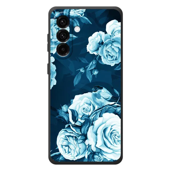 Чехол с принтом «Голубые Бутоны» для Samsung Galaxy A57 Чехол с принтом «Голубые Бутоны» для Samsung Galaxy A57