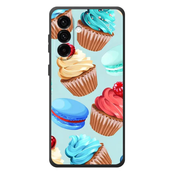 Чехол с принтом «Кексики» для Samsung Galaxy A57 Чехол с принтом «Кексики» для Samsung Galaxy A57