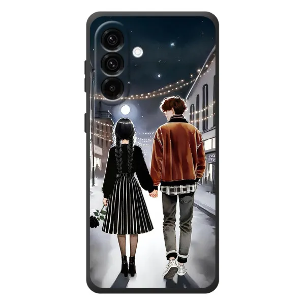 Чехол с принтом «Уэнздей и Тайлер» для Samsung Galaxy A57