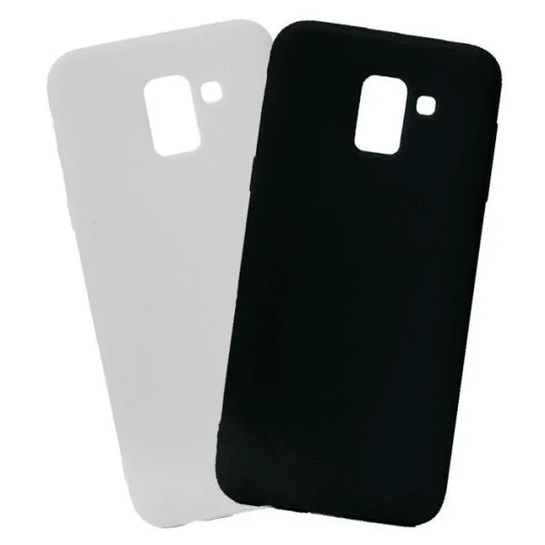 Чехол-бампер TPU для Samsung Galaxy A6-2018 — Белый — фото 1