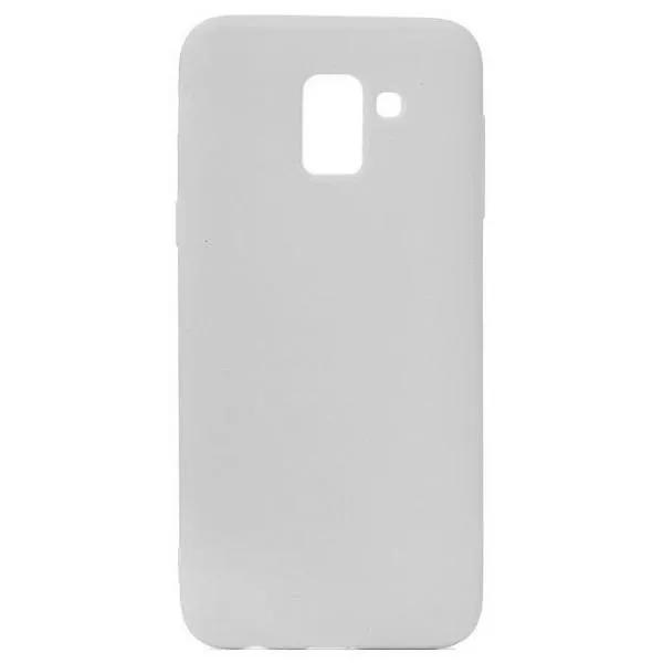 Чехол-бампер TPU для Samsung Galaxy A6-2018 — Белый — фото 2
