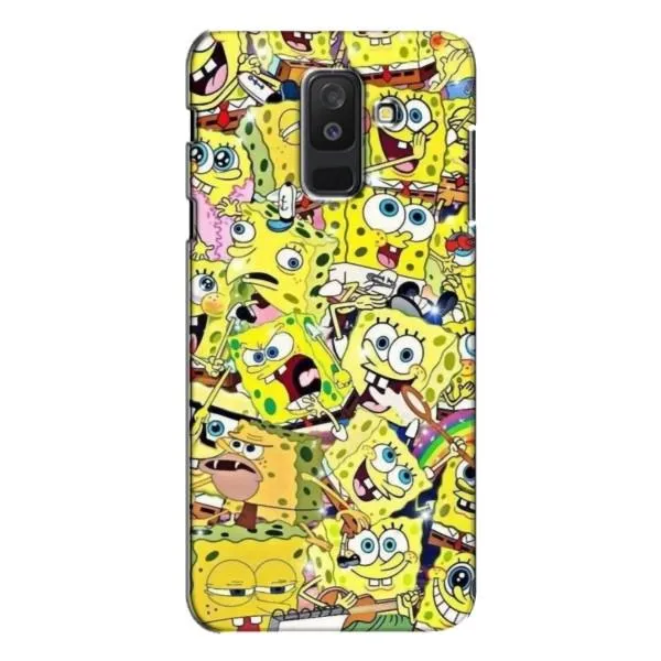 Чехол с принтом «Эмоции Спанч Боба» для Samsung Galaxy A6 Plus 2018 (A605) Чехол с принтом «Эмоции Спанч Боба» для Samsung Galaxy A6 Plus 2018 (A605)