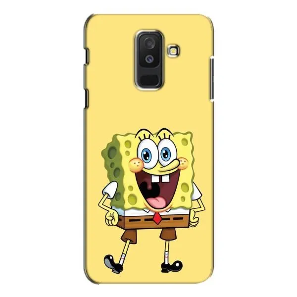 Чехол с принтом «Веселый Спанч Боб» для Samsung Galaxy A6 Plus 2018 (A605) Чехол с принтом «Веселый Спанч Боб» для Samsung Galaxy A6 Plus 2018 (A605)