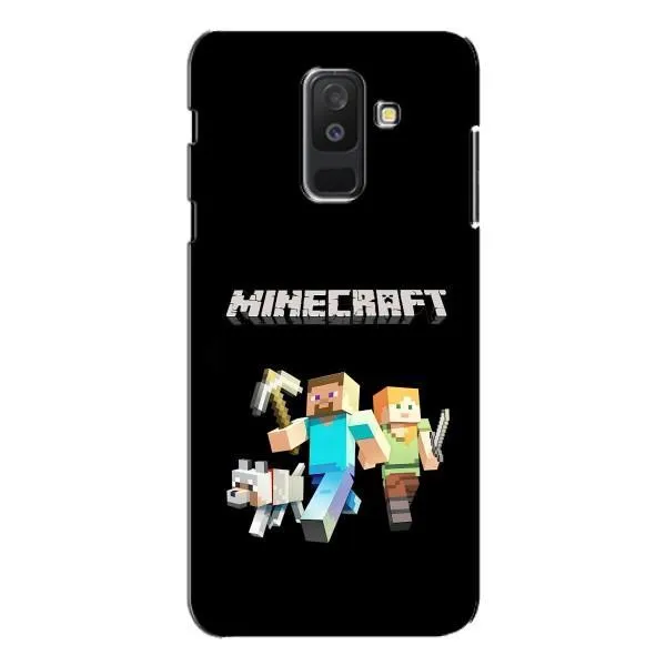 Чехол с принтом «герои Minecraft» для Samsung Galaxy A6 Plus 2018 (A605) Чехол с принтом «герои Minecraft» для Samsung Galaxy A6 Plus 2018 (A605)