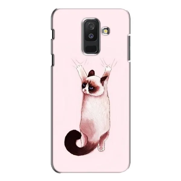 Чехол с принтом «Котик падает» для Samsung Galaxy A6 Plus 2018 (A605) Чехол с принтом «Котик падает» для Samsung Galaxy A6 Plus 2018 (A605)