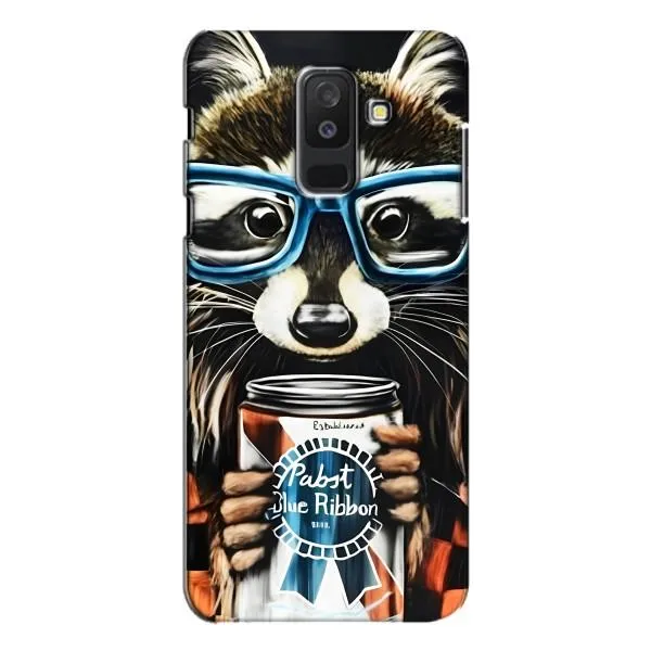 Чохол з принтом «Єнот з банкою» для Samsung Galaxy A6 Plus 2018 (A605) Чохол з принтом «Єнот з банкою» для Samsung Galaxy A6 Plus 2018 (A605)