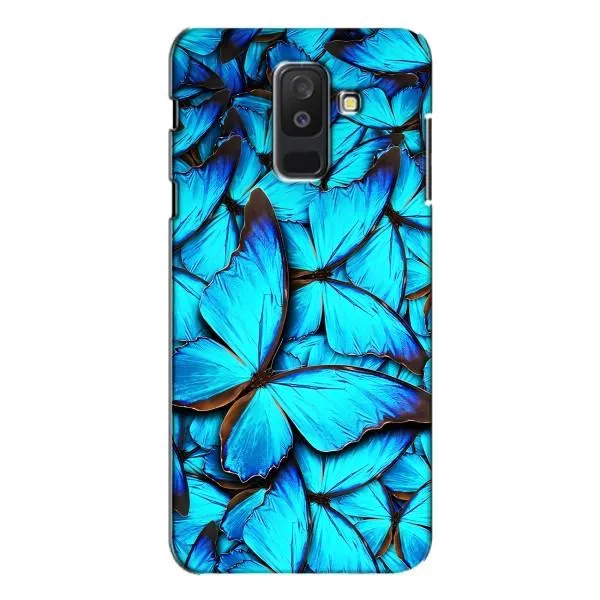 Чохол з принтом «Сині метелики» для Samsung Galaxy A6 Plus 2018 (A605) Чохол з принтом «Сині метелики» для Samsung Galaxy A6 Plus 2018 (A605)