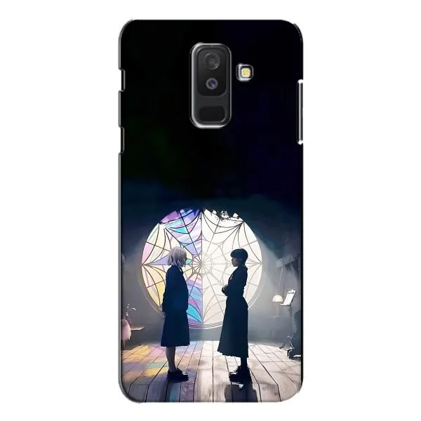 Чехол с принтом «Уэнздей и Инид» для Samsung Galaxy A6 Plus 2018 (A605)