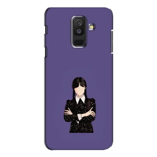 Чехол с принтом «Уэнздей в черном» для Samsung Galaxy A6 Plus 2018 (A605)