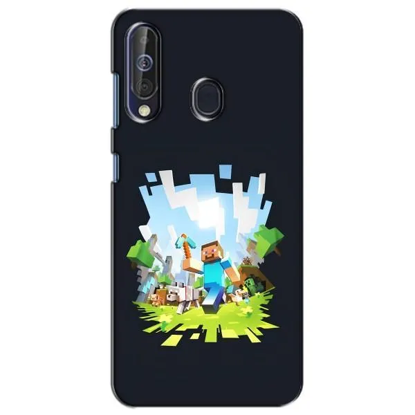 Чехол с принтом «персонажи Minecraft» для Samsung Galaxy A60 2019 (A605F) Чехол с принтом «персонажи Minecraft» для Samsung Galaxy A60 2019 (A605F)