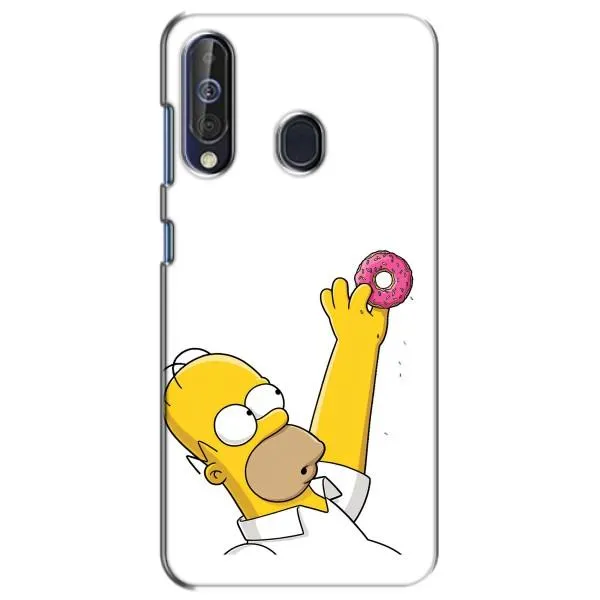 Чехол с принтом «Гомер с пончиком» для Samsung Galaxy A60 2019 (A605F)