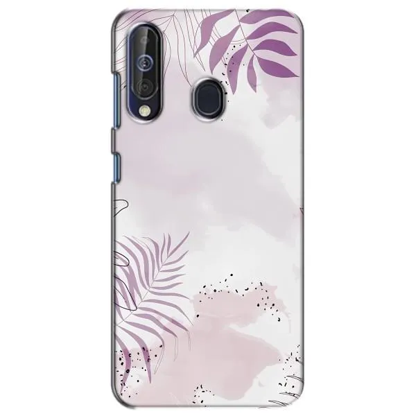Чехол с принтом «Фиолетовые листья» для Samsung Galaxy A60 2019 (A605F)