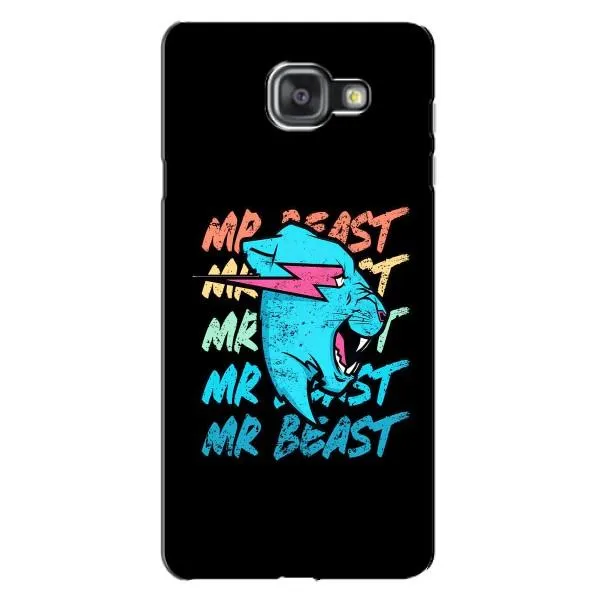 Чехол с принтом «logo Mr beast» для Samsung Galaxy A7 2016 (A7100, A710F)