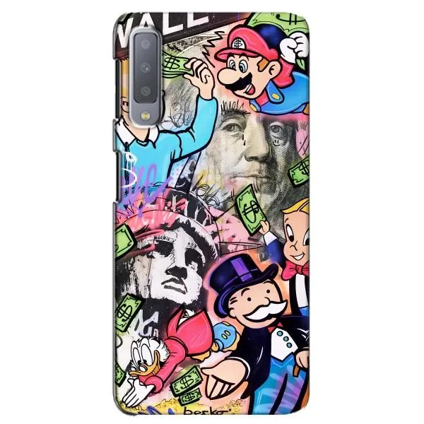 Чехол с принтом «Monopoly man» для Samsung Galaxy A7 2018 (A750)