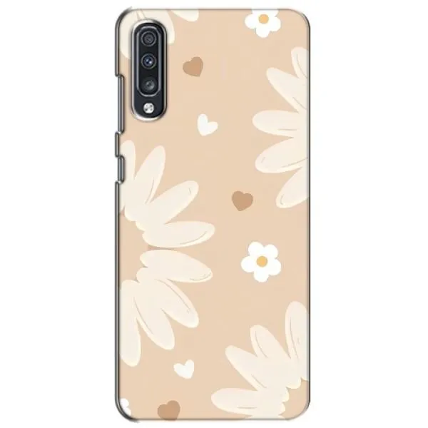 Чехол с принтом «Бежевые цветы» для Samsung Galaxy A70 2019 (A705F) Чехол с принтом «Бежевые цветы» для Samsung Galaxy A70 2019 (A705F)