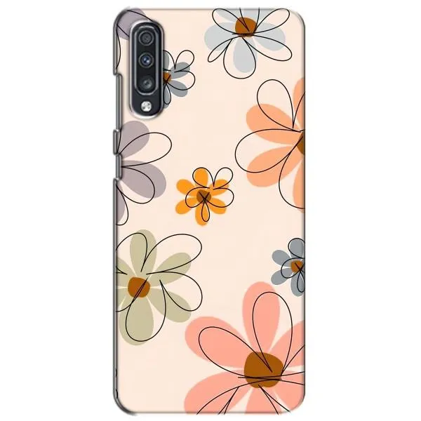 Чехол с принтом «Разноцветные цветы» для Samsung Galaxy A70 2019 (A705F) Чехол с принтом «Разноцветные цветы» для Samsung Galaxy A70 2019 (A705F)