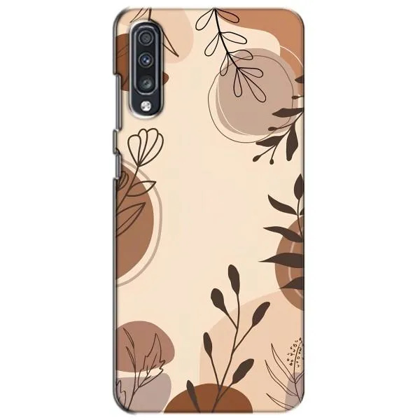 Чехол с принтом «Коричневые цветы» для Samsung Galaxy A70 2019 (A705F) Чехол с принтом «Коричневые цветы» для Samsung Galaxy A70 2019 (A705F)