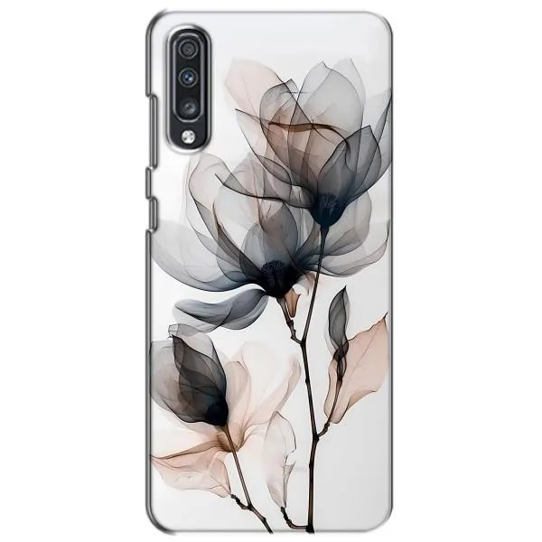 Чехол с принтом «Цветы на белом» для Samsung Galaxy A70 2019 (A705F) Чехол с принтом «Цветы на белом» для Samsung Galaxy A70 2019 (A705F)