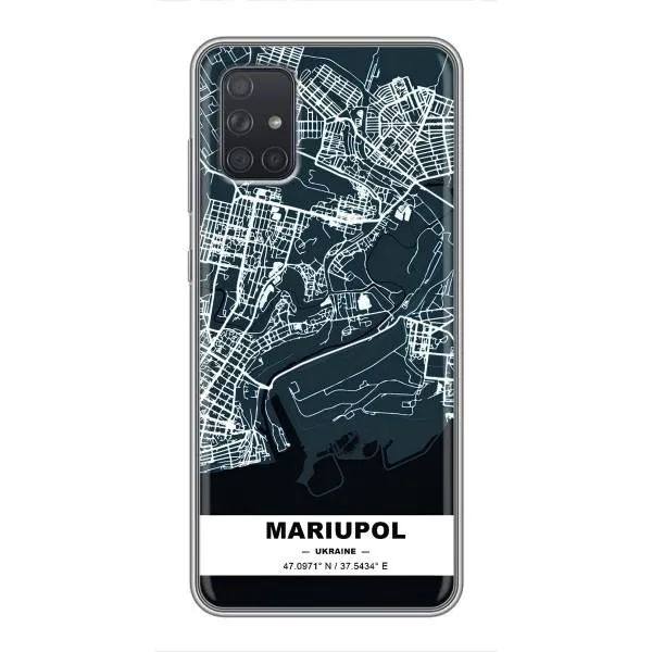 Чехол с принтом «Мариуполь» для Samsung Galaxy A71 (A715) Чехол с принтом «Мариуполь» для Samsung Galaxy A71 (A715)