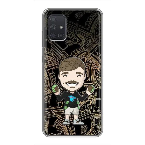 Чехол с принтом «Mister Beast» для Samsung Galaxy A72 Чехол с принтом «Mister Beast» для Samsung Galaxy A72