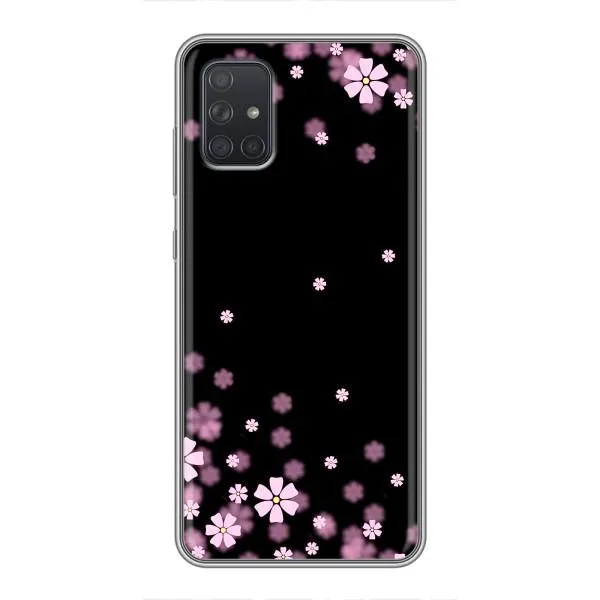Чехол с принтом «Цветочки маленькие» для Samsung Galaxy A72