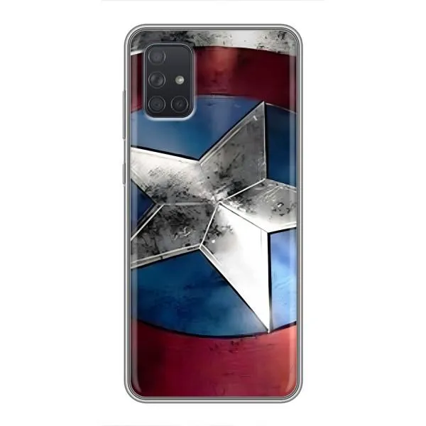 Чехол с принтом «Щит Капитана Америки» для Samsung Galaxy A72