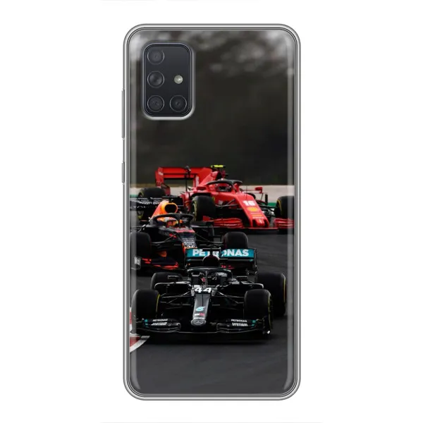 Чехол с принтом «Гонка Формула 1» для Samsung Galaxy A72 Чехол с принтом «Гонка Формула 1» для Samsung Galaxy A72