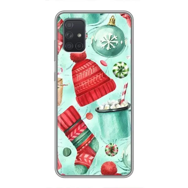 Чехол с принтом «Одежда НГ» для Samsung Galaxy A72