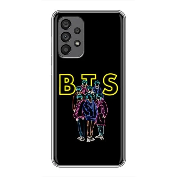 Чехол с принтом «BTS стайл» для Samsung Galaxy A73 (5G)