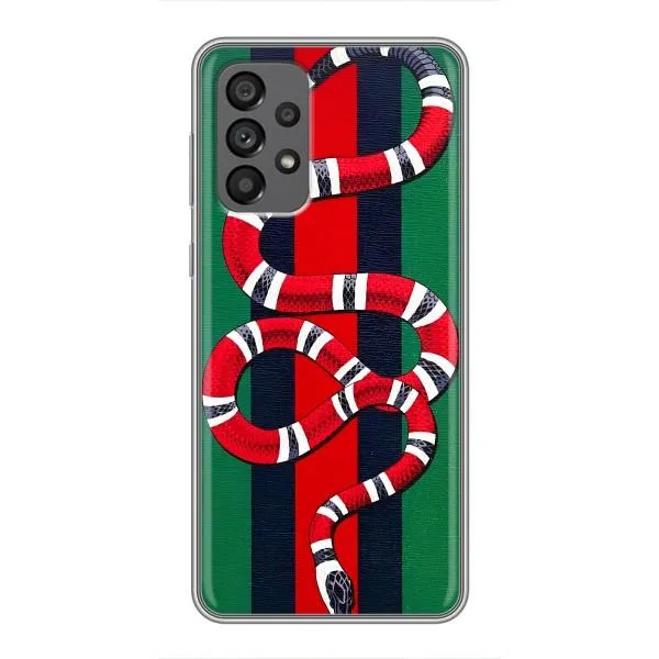 Чехол с принтом «Gucci змия» для Samsung Galaxy A73 (5G) Чехол с принтом «Gucci змия» для Samsung Galaxy A73 (5G)
