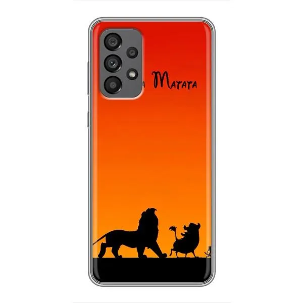 Чохол з принтом «Акуна Матата закат» для Samsung Galaxy A73 (5G) Чохол з принтом «Акуна Матата закат» для Samsung Galaxy A73 (5G)