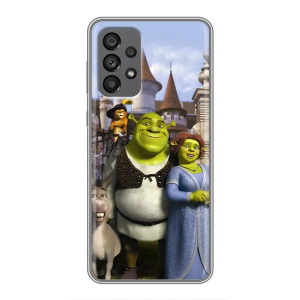 Чехол с принтом «Сказочные герои Шрека» для Samsung Galaxy A73 (5G) Чехол с принтом «Сказочные герои Шрека» для Samsung Galaxy A73 (5G)
