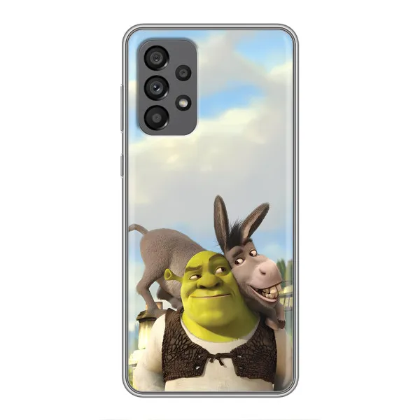 Чехол с принтом «Шрек и Осел» для Samsung Galaxy A73 (5G) Чехол с принтом «Шрек и Осел» для Samsung Galaxy A73 (5G)