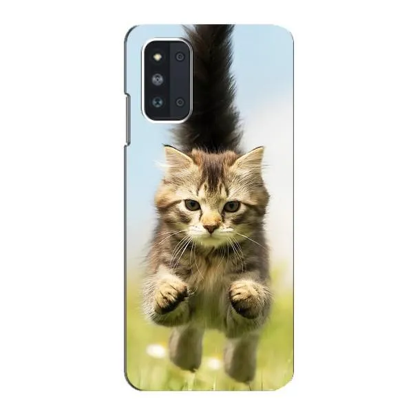 Чехол с принтом «Прыжок кота» для Samsung Galaxy F52 5G (E526) Чехол с принтом «Прыжок кота» для Samsung Galaxy F52 5G (E526)