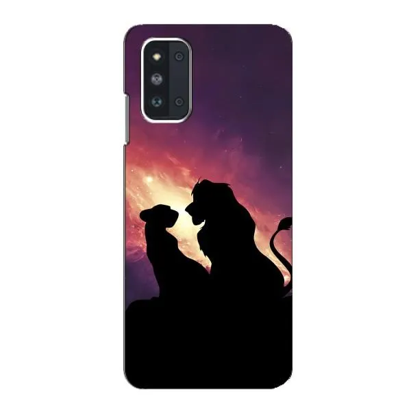 Чехол с принтом «Силуэт Симба и Налу» для Samsung Galaxy F52 5G (E526) Чехол с принтом «Силуэт Симба и Налу» для Samsung Galaxy F52 5G (E526)