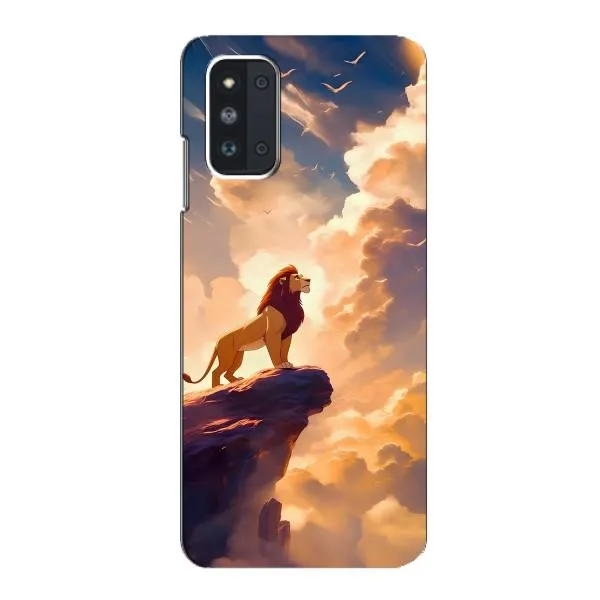 Чехол с принтом «Симба на скале» для Samsung Galaxy F52 5G (E526) Чехол с принтом «Симба на скале» для Samsung Galaxy F52 5G (E526)