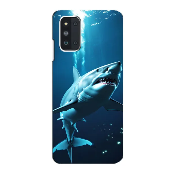 Чехол с принтом «Акула под водой» для Samsung Galaxy F52 5G (E526) Чехол с принтом «Акула под водой» для Samsung Galaxy F52 5G (E526)