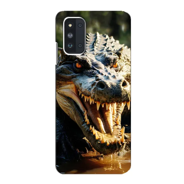 Чехол с принтом «Опасный крокодил» для Samsung Galaxy F52 5G (E526) Чехол с принтом «Опасный крокодил» для Samsung Galaxy F52 5G (E526)