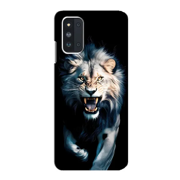 Чехол с принтом «Лев в темноте» для Samsung Galaxy F52 5G (E526) Чехол с принтом «Лев в темноте» для Samsung Galaxy F52 5G (E526)