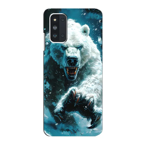 Чехол с принтом «Полярный медведь» для Samsung Galaxy F52 5G (E526) Чехол с принтом «Полярный медведь» для Samsung Galaxy F52 5G (E526)