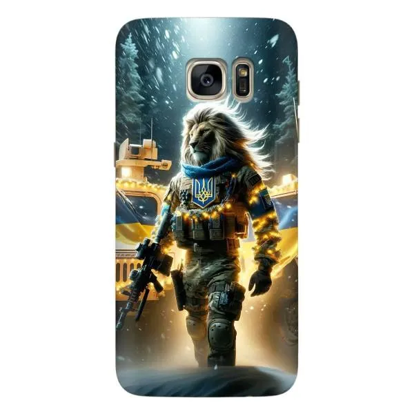 Чехол с принтом «ЛЕВ ЗСУ» для Samsung Galaxy S7 Edge (G935) Чехол с принтом «ЛЕВ ЗСУ» для Samsung Galaxy S7 Edge (G935)